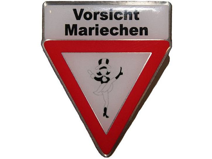 Vorsicht Mariechen Pin