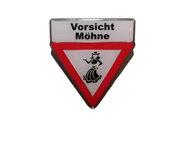 Vorsicht Möhne Pin