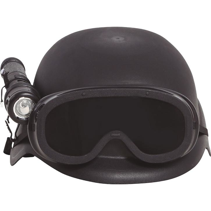 Helm Spezialeinheit schwarz