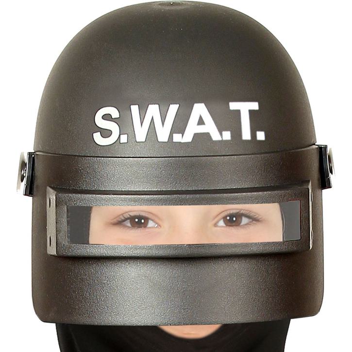 Helm Swat schwarz Kindergröße